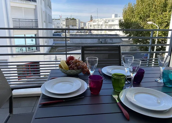 - T2 Bord De - Centre-ville Avec Parking - Fr-1-738-33 * رويا
